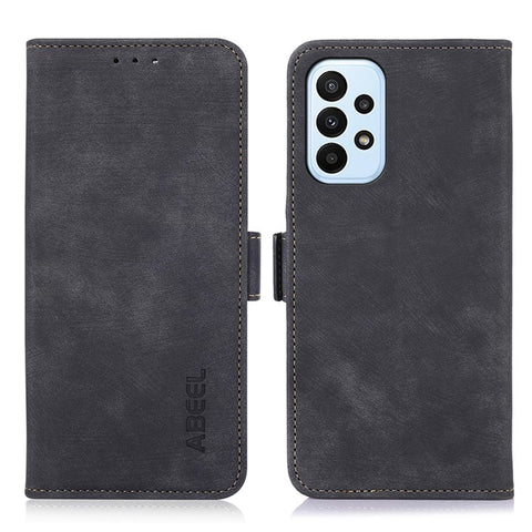 ABEEL For Samsung Galaxy A33 5G Leather Case Retro Phone Cover with Wallet Stand