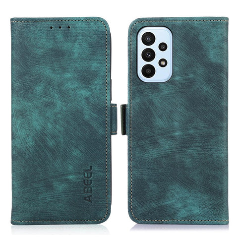 ABEEL For Samsung Galaxy A33 5G Leather Case Retro Phone Cover with Wallet Stand