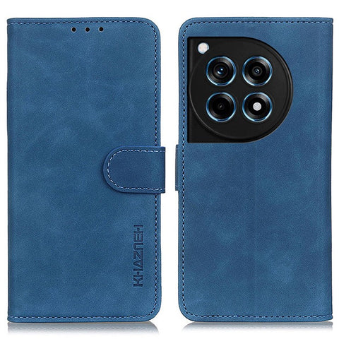KHAZNEH For OnePlus 12R 5G / Ace 3 5G Case Retro PU Leather Wallet Stand Phone Protection Cover