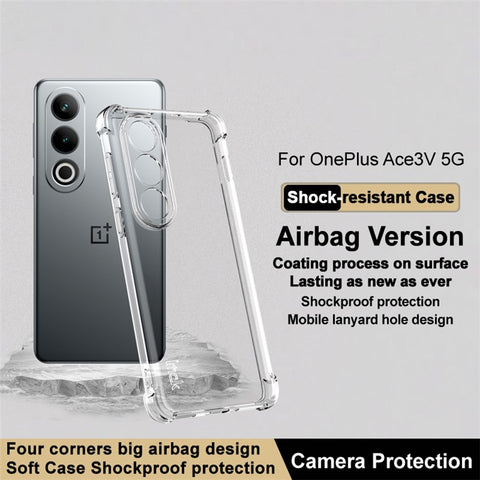 IMAK For OnePlus Ace 3V 5G Case Airbag Design TPU Anti-scratch Phone Cover
