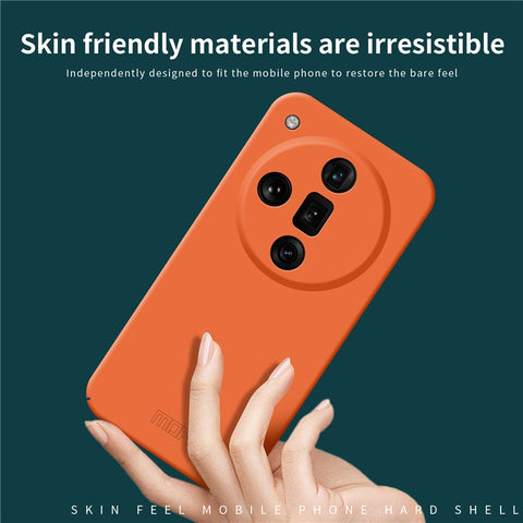 MOFI JK Qin Series For Oppo Find X7 Ultra Slim Case Matte TPU+Acrylic Phone Back Shell