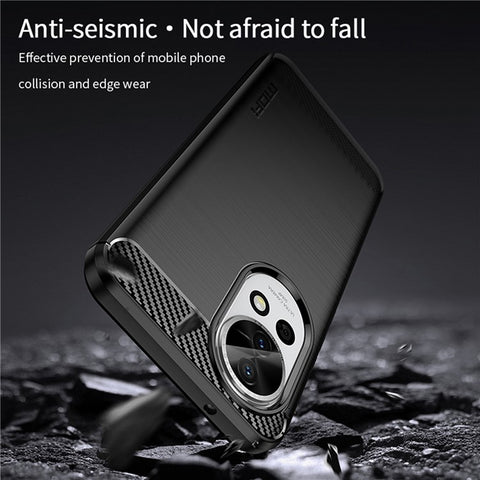 MOFI JK TPU Series-1 For Huawei nova 12 5G Phone Cover Brushed Shock Absorbing Case