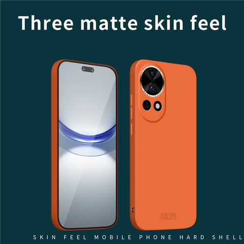 MOFI JK Qin Series For Huawei nova 12 5G Case Skin-Friendly Touch TPU+Acrylic Phone Cover