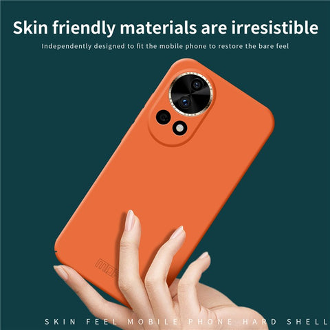 MOFI JK Qin Series For Huawei nova 12 5G Case Skin-Friendly Touch TPU+Acrylic Phone Cover
