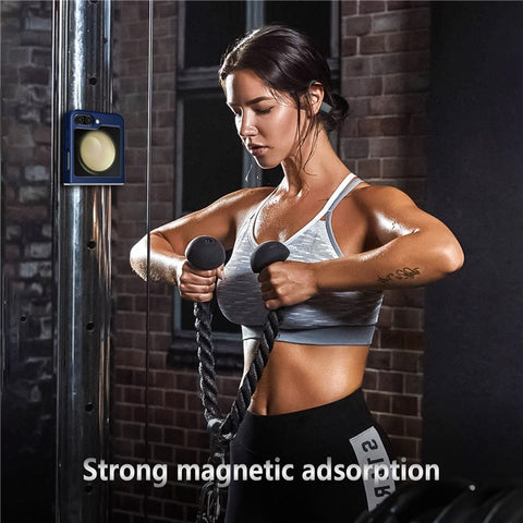 For Samsung Galaxy Z Flip5 5G Magnetic Case Invisible Kickstand PC+TPU Phone Cover