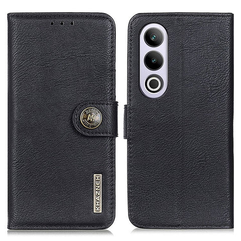 KHAZNEH For OnePlus Nord CE4 5G  / Oppo K12 Case PU Leather Cowhide Texture Flip Phone Cover