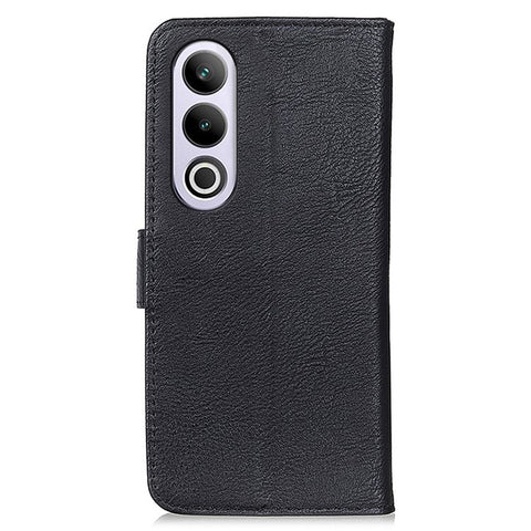 KHAZNEH For OnePlus Nord CE4 5G  / Oppo K12 Case PU Leather Cowhide Texture Flip Phone Cover