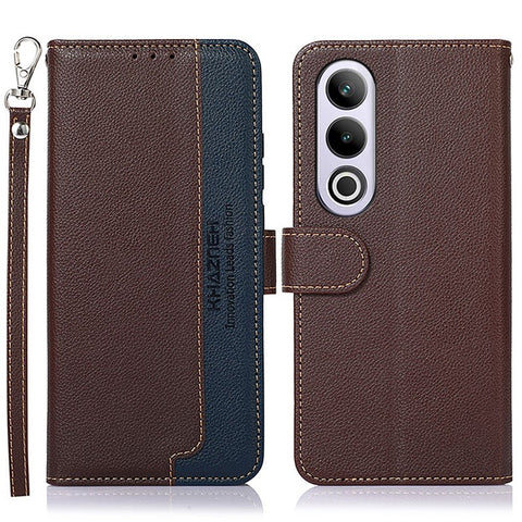 KHAZNEH For OnePlus Nord CE4 5G Leather Case RFID Blocking Wallet Phone Cover