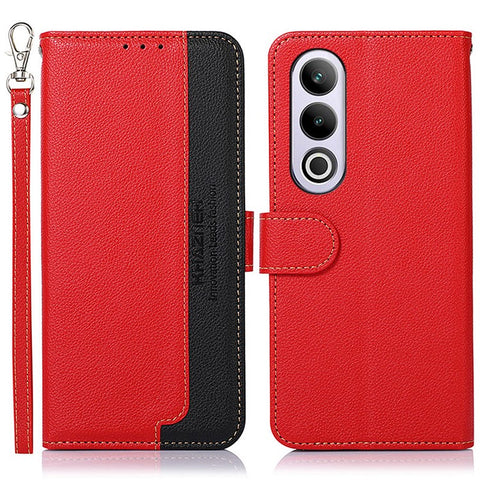 KHAZNEH For OnePlus Nord CE4 5G Leather Case RFID Blocking Wallet Phone Cover