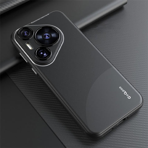 Q.COO For Huawei Pura 70 Pro / Pura 70 Pro+ TPU Case Contrast Color Skin-Touch Phone Cover
