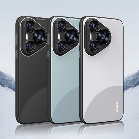 Q.COO For Huawei Pura 70 TPU Case Contrast Color Skin-Touch Phone Cover