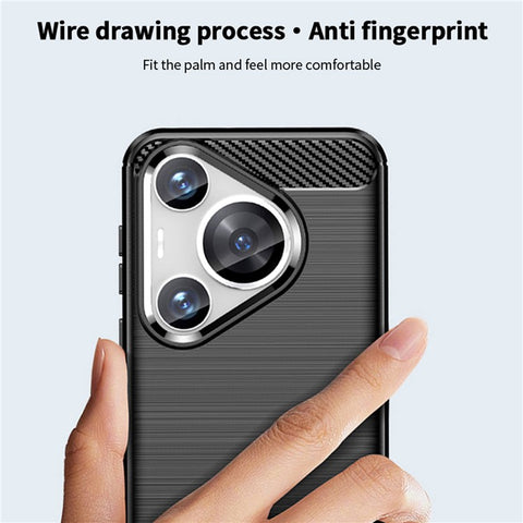 MOFI JK TPU Series-1 For Huawei Pura 70 Pro / Pura 70 Pro+ Case Brushed Soft TPU Drop-proof Phone Cover