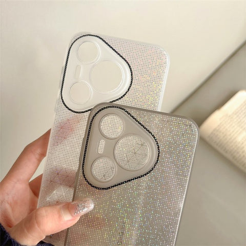 Q.COO For Huawei Pura 70 Case Sparkling Soft TPU Phone Protective Cover