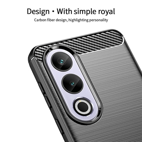MOFI JK TPU Series-1 Phone Case for OnePlus Ace 3V 5G Carbon Fiber Texture TPU Cover
