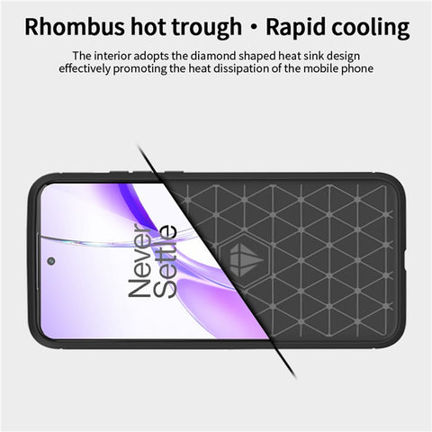 MOFI JK TPU Series-1 Phone Case for OnePlus Ace 3V 5G Carbon Fiber Texture TPU Cover