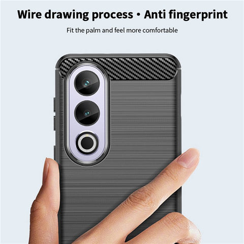 MOFI JK TPU Series-1 Phone Case for OnePlus Ace 3V 5G Carbon Fiber Texture TPU Cover