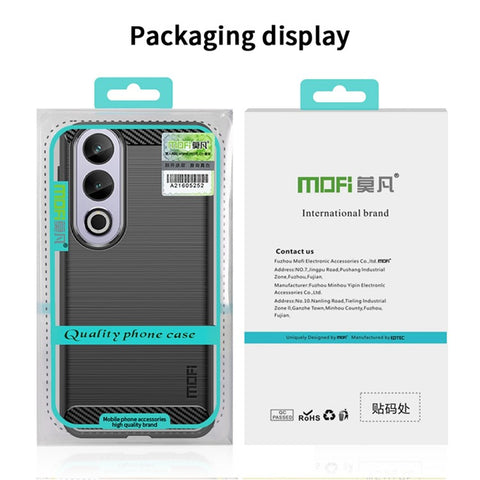 MOFI JK TPU Series-1 Phone Case for OnePlus Ace 3V 5G Carbon Fiber Texture TPU Cover