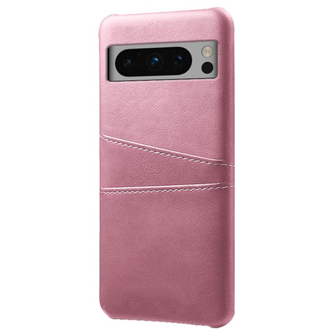 For Google Pixel 8 Pro Slim Case Card Slots PU+PC Phone Cover