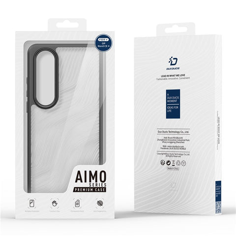 DUX DUCIS Aimo Series For OnePlus Nord CE4 5G / Oppo K12 Matte Case TPU+PC Phone Cover (REACH Certification)