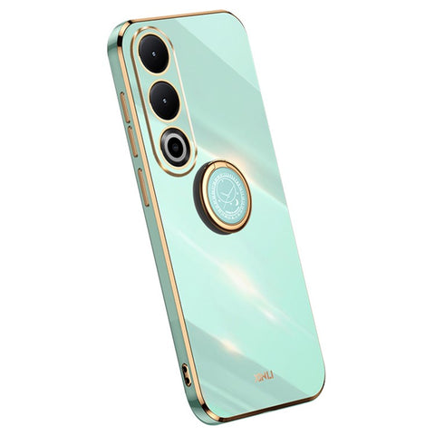 XINLI For OnePlus Nord CE4 5G TPU Case Ring Kickstand Electroplating Phone Cover