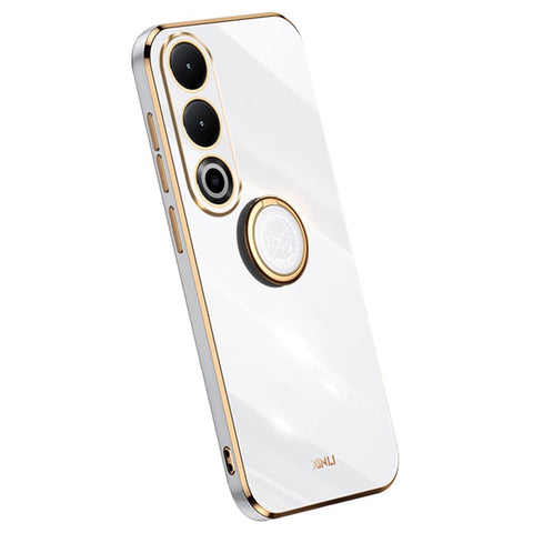 XINLI For OnePlus Nord CE4 5G TPU Case Ring Kickstand Electroplating Phone Cover