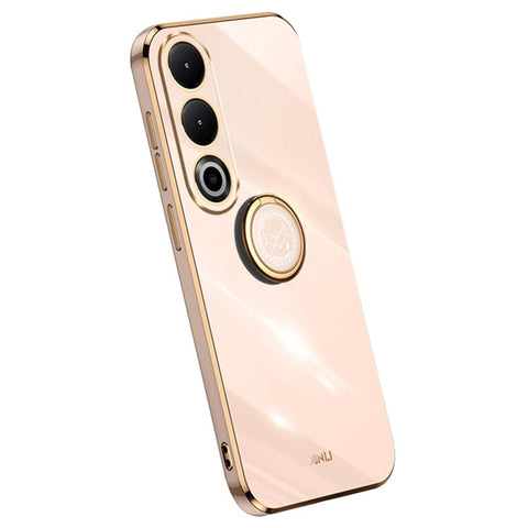 XINLI For OnePlus Nord CE4 5G TPU Case Ring Kickstand Electroplating Phone Cover