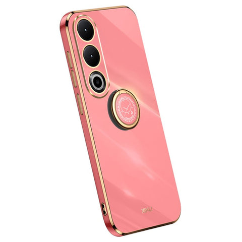 XINLI For OnePlus Nord CE4 5G TPU Case Ring Kickstand Electroplating Phone Cover