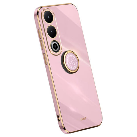 XINLI For OnePlus Nord CE4 5G TPU Case Ring Kickstand Electroplating Phone Cover