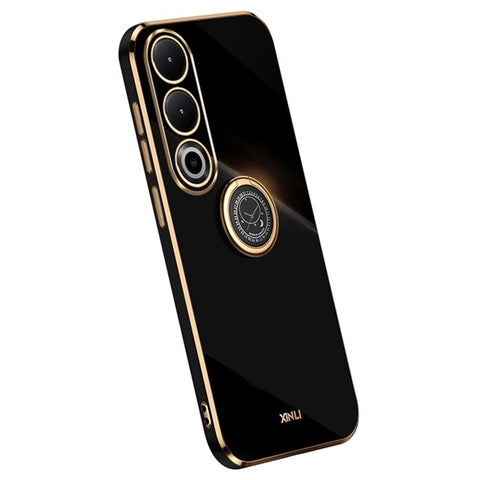 XINLI For OnePlus Nord CE4 5G TPU Case Ring Kickstand Electroplating Phone Cover