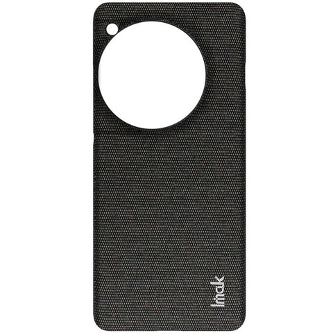IMAK Ruiyi Series for OnePlus Ace 3 5G / 12R 5G Case Fabric Texture Leather+PC Phone Back Cover
