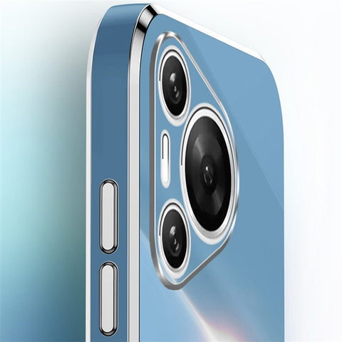 XINLI For Huawei Pura 70 Pro Case Electroplating Kickstand TPU Phone Cover