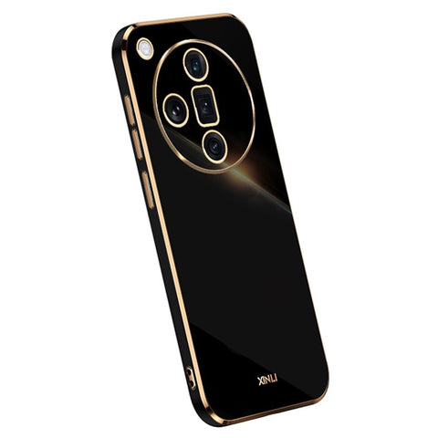 XINLI For Oppo Find X7 5G Case Electroplating Soft TPU Back Phone Cover