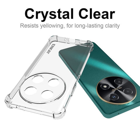 ENKAY HAT PRINCE For Huawei nova 12i 4G Case TPU Reinforced Corners HD Clear Phone Shell