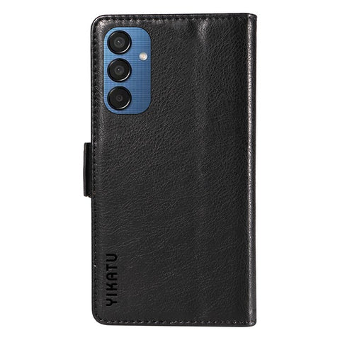 YIKATU YK-007 For Samsung Galaxy M15 5G Wallet Case Magnetic Clasp Leather Phone Cover