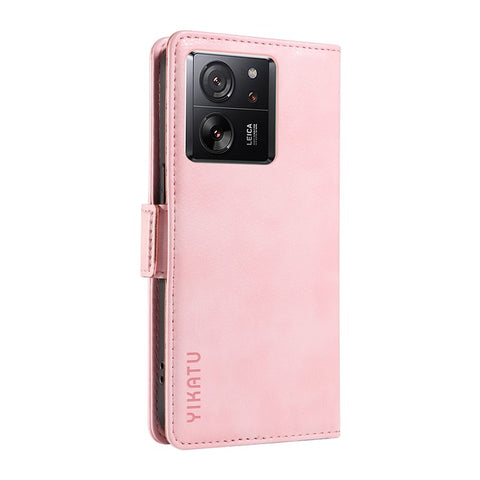 YIKATU YK-007 For Xiaomi 13T / 13T Pro / Redmi K60 Ultra Case PU Leather Wallet Flip Phone Cover