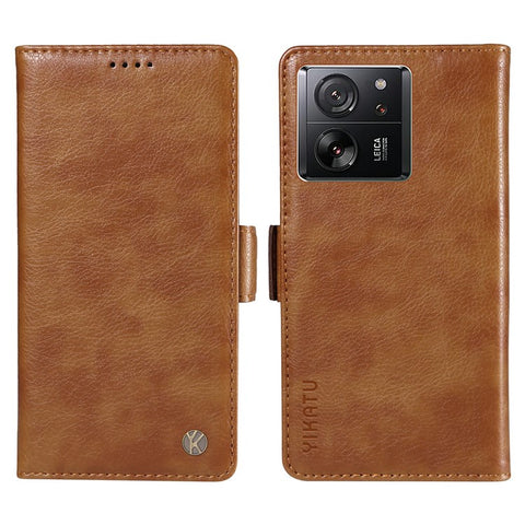 YIKATU YK-007 For Xiaomi 13T / 13T Pro / Redmi K60 Ultra Case PU Leather Wallet Flip Phone Cover