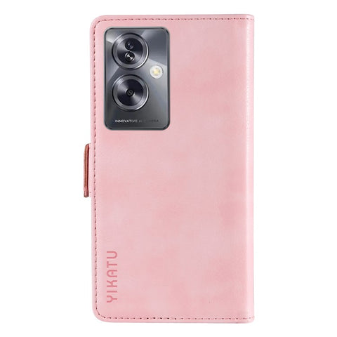 YIKATU YK-007 For Oppo A79 5G / A2 5G Leather Phone Case Litchi Texture Phone Shell
