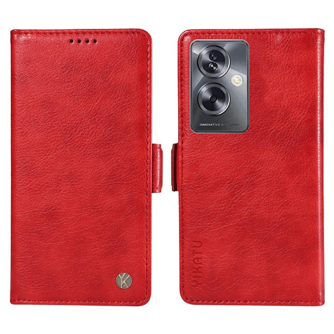 YIKATU YK-007 For Oppo A79 5G / A2 5G Leather Phone Case Litchi Texture Phone Shell