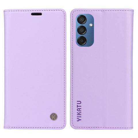 YIKATU YK-001 For Samsung Galaxy M15 5G Phone Cover Magnetic Closure Leather Shock Absorbing Case
