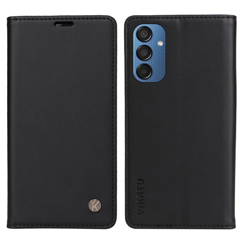 YIKATU YK-001 For Samsung Galaxy M15 5G Phone Cover Magnetic Closure Leather Shock Absorbing Case
