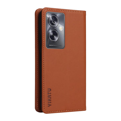 YIKATU YK-001 For Oppo A79 5G / A2 5G Case Magnetic Adsorption Leather Phone Cover