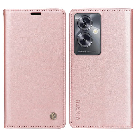 YIKATU YK-001 For Oppo A79 5G / A2 5G Case Magnetic Adsorption Leather Phone Cover