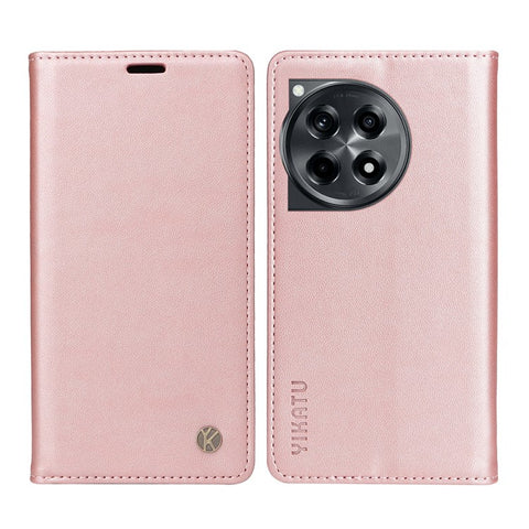 YIKATU YK-001 For OnePlus 12R 5G / Ace 3 5G Case Magnetic Closing Leather Cell Phone Cover