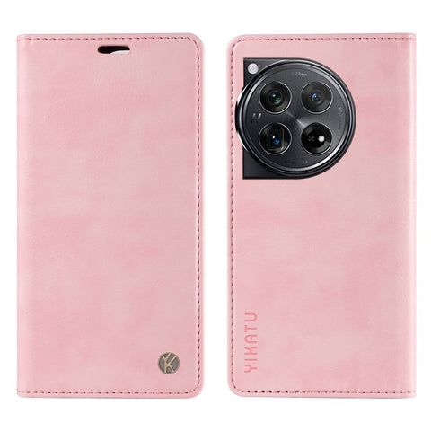 YIKATU YK-006 For OnePlus 12 5G Wallet Case Magnetic Closing Leather Phone Cover