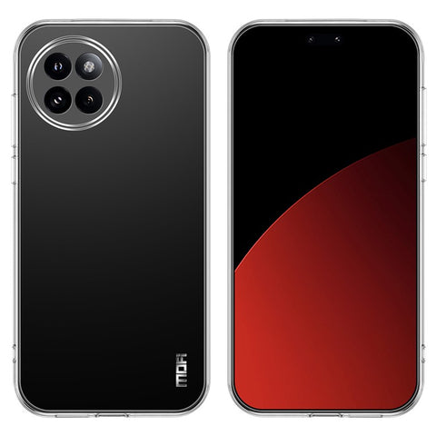 MOFI For Xiaomi Civi 4 Pro 5G / 14 Civi 5G Case Precise Cutout Clear TPU Protective Phone Cover