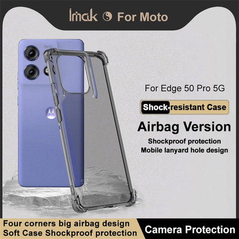 IMAK For Motorola Edge 50 Pro 5G / Edge 50 5G TPU Case Airbag Protection Anti-Drop Phone Cover
