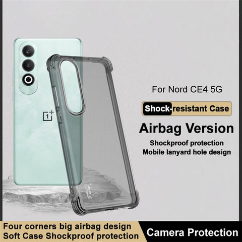 IMAK For Oppo K12 / OnePlus Nord CE4 5G TPU Phone Cover Drop Protection HD Clear Phone Case