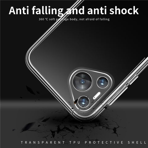 MOFI For Huawei Pura 70 Case Anti-scratch High Transparency Soft TPU Phone Cover