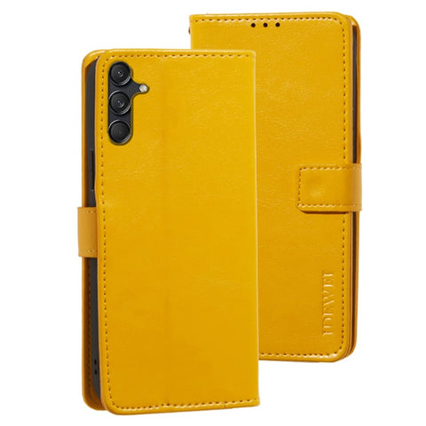 IDEWEI For Samsung Galaxy M55 5G / C55 5G / F55 5G Case Crazy Horse Texture PU Leather Phone Cover Card Holder Stand