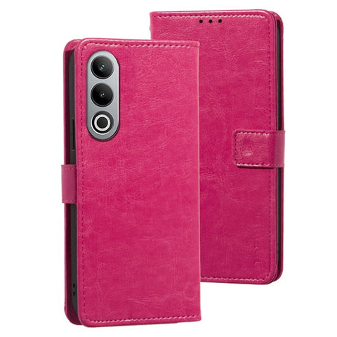 IDEWEI For OnePlus Nord CE4 5G Case PU Leather Wallet Stand Full Protection Phone Cover